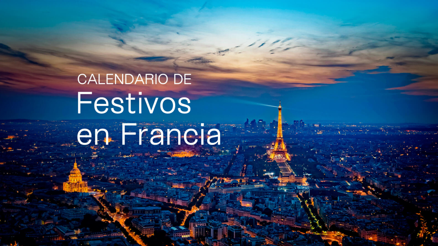 Festivos en Francia calendario 2024 Vrio