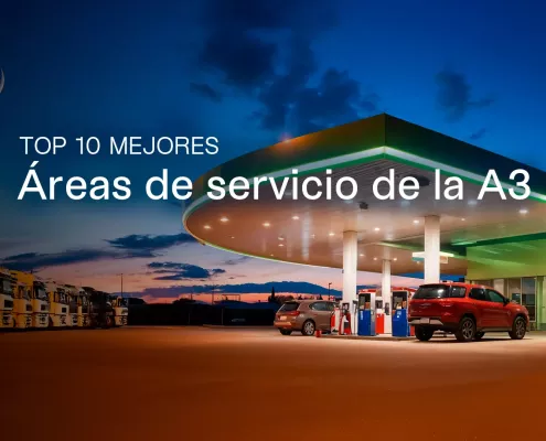 Imagen tipo de una de las mejores áreas de servicio de la A3 incluidas en el Top 10 del ranking.