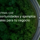 Camión circulando por carretera rodeada de naturaleza, representando las oportunidades del sistema CAE para generar ahorro energético, rentabilidad y sostenibilidad.